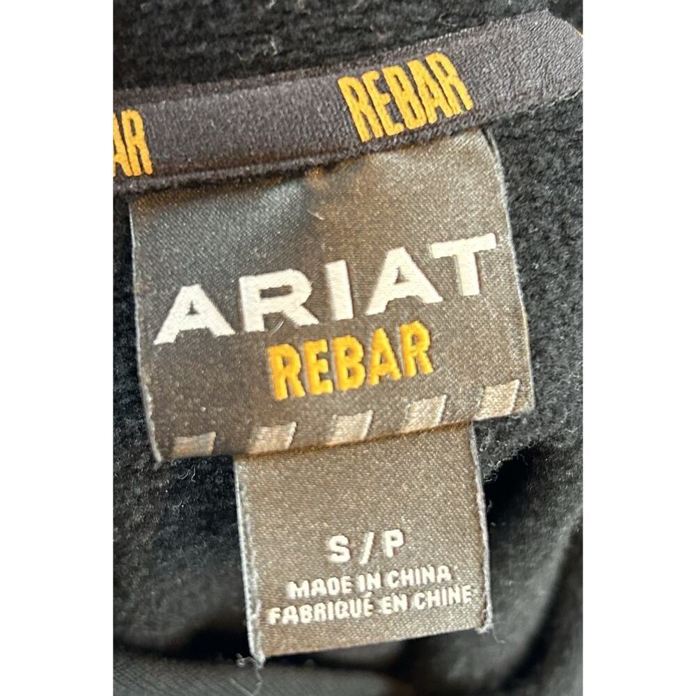 Ariat Rebar Roughneck Hoodie Women Small Pullover Workwear Sweatshirt Durable - Picture 5 of 6